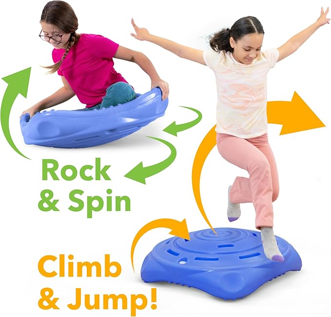 Wobble and Spin Sensory Wobble Disk - For Toddlers, Kids, and Teens! 🎉